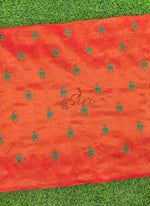 Load image into Gallery viewer, Lovely Raw Silk Fabric in Embroidery Work Butis
