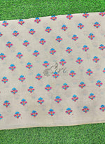 Load image into Gallery viewer, Beautiful Tissue Cotton Fabric in Embroidery Work Butis
