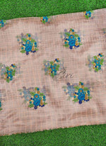 Load image into Gallery viewer, Beautiful Organza Fabric in Embroidery Work Motifs
