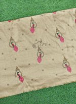 Load image into Gallery viewer, Partywear Raw Silk Fabric in Embroidery Work
