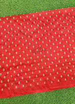 Load image into Gallery viewer, Lovely Raw Silk Fabric in Embroidery Work
