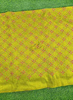 Load image into Gallery viewer, Lovely Raw Silk Fabric in Embroidery Work
