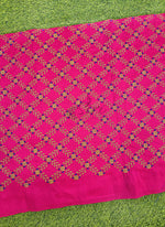 Load image into Gallery viewer, Lovely Raw Silk Fabric in Embroidery Work
