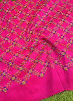 Load image into Gallery viewer, Lovely Raw Silk Fabric in Embroidery Work
