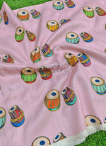 Load image into Gallery viewer, Lovely Raw Silk Fabric in Embroidery Work
