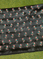 Load image into Gallery viewer, Lovely Raw Silk Fabric in Embroidery Work
