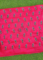 Load image into Gallery viewer, Lovely Raw Silk Fabric in Embroidery Work
