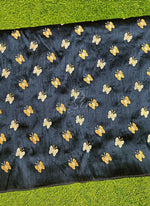 Load image into Gallery viewer, Lovely Raw Silk Fabric in Embroidery Work
