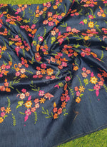 Load image into Gallery viewer, Lovely Raw Silk Fabric in Embroidery Work
