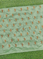 Load image into Gallery viewer, Lovely Raw Silk Fabric in Embroidery Sequins Work
