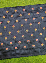 Load image into Gallery viewer, Lovely Raw Silk Fabric in Embroidery Work
