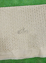 Load image into Gallery viewer, Partywear Raw Silk Fabric in Sequins Mirror Work
