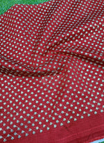 Load image into Gallery viewer, Partywear Raw Silk Fabric in Embroidery Work
