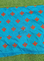 Load image into Gallery viewer, Partywear Raw Silk Fabric in Embroidery Work

