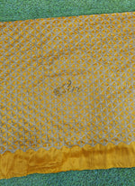 Load image into Gallery viewer, Partywear Raw Silk Fabric in Embroidery Work
