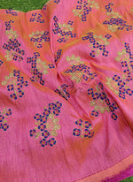 Load image into Gallery viewer, Partywear Raw Silk Fabric in Embroidery Work
