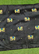 Load image into Gallery viewer, Partywear Raw Silk Fabric in Embroidery Work
