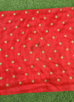 Load image into Gallery viewer, Partywear Raw Silk Fabric in Embroidery Work
