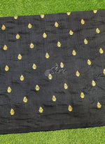 Load image into Gallery viewer, Partywear Raw Silk Fabric in Embroidery Work
