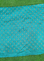 Load image into Gallery viewer, Partywear Raw Silk Fabric in Embroidery Work
