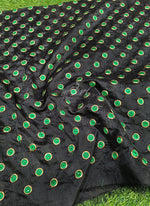 Load image into Gallery viewer, Partywear Raw Silk Fabric in Embroidery Work
