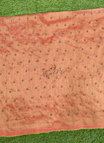 Load image into Gallery viewer, Partywear Raw Silk Fabric in Embroidery Work
