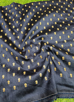 Load image into Gallery viewer, Partywear Raw Silk Fabric in Embroidery Work
