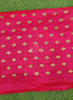 Load image into Gallery viewer, Partywear Raw Silk Fabric in Embroidery Work

