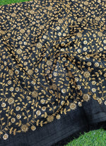 Load image into Gallery viewer, Partywear Raw Silk Fabric in Embroidery Work
