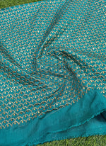 Load image into Gallery viewer, Partywear Raw Silk Fabric in Embroidery Work
