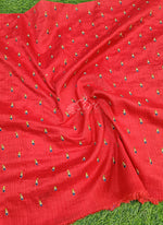 Load image into Gallery viewer, Partywear Raw Silk Fabric in Embroidery Stone Work
