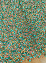 Load image into Gallery viewer, Partywear Net Fabric in Rich Sequins Work

