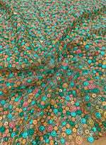 Load image into Gallery viewer, Partywear Net Fabric in Rich Sequins Work

