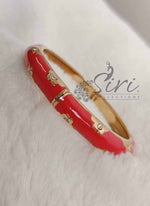 Load image into Gallery viewer, Beautiful Enamel Work Bracelet Bangle
