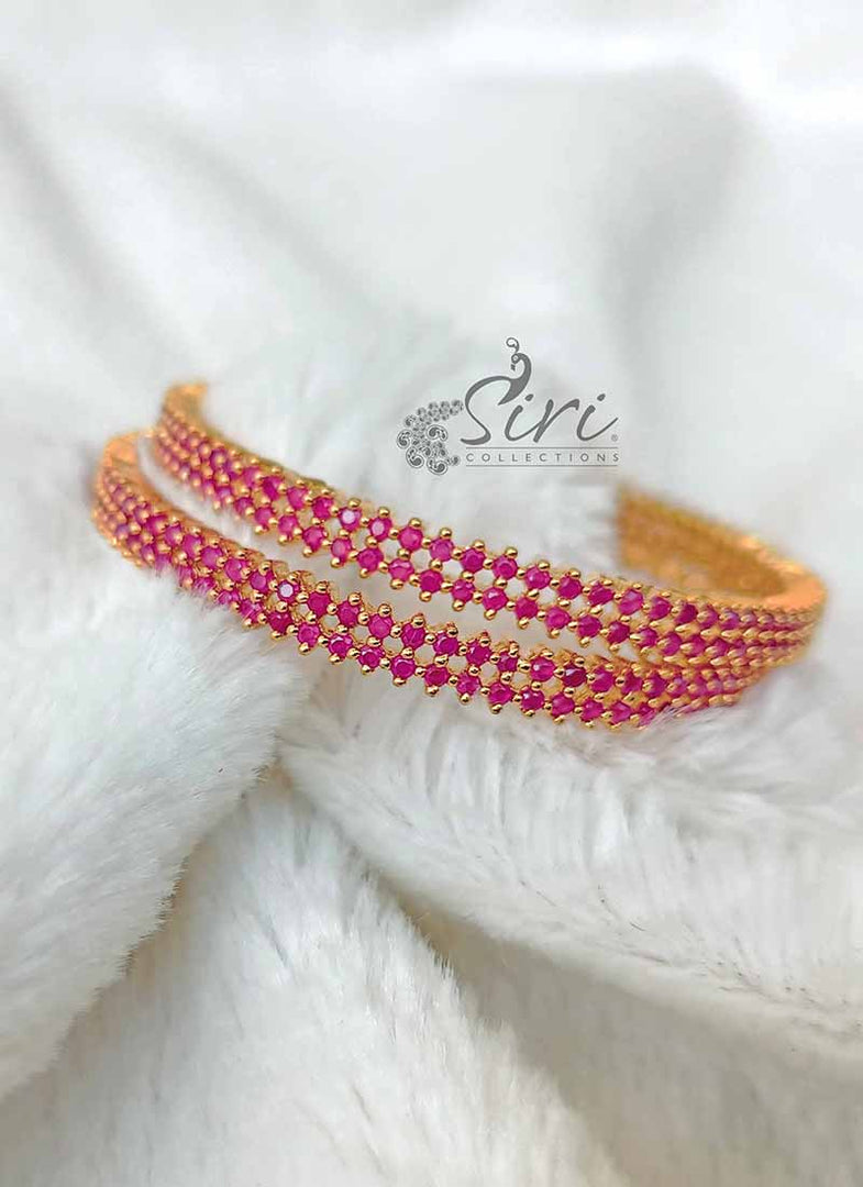 Lovely Ruby Bangles