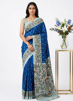 Load image into Gallery viewer, Siri Collections Premium Digital Print Jacquard Crepe Silk Saree