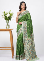 Load image into Gallery viewer, Siri Collections Premium Digital Print Jacquard Crepe Silk Saree