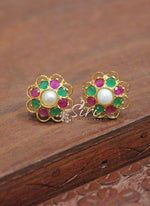 Load image into Gallery viewer, Lovely Multi Stone Studs Earrings
