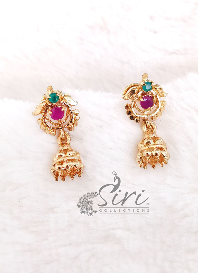 Micro Polish Gold Plated Earrings