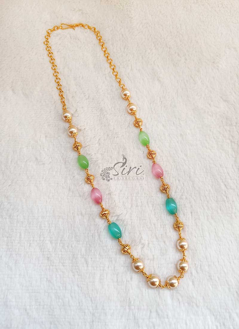 Beautiful Beads and South Sea Pearls Chain