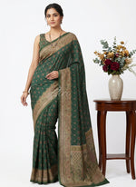 Load image into Gallery viewer, Siri Collections Digital Print Pure Viscose Crepe Silk Saree with Blouse