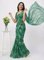 Load image into Gallery viewer, Latest Beautiful Printed Floral Nara Chiffon Saree