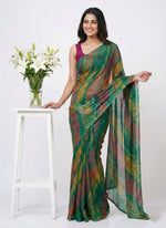 Load image into Gallery viewer, Latest Beautiful Printed Nara Chiffon Saree