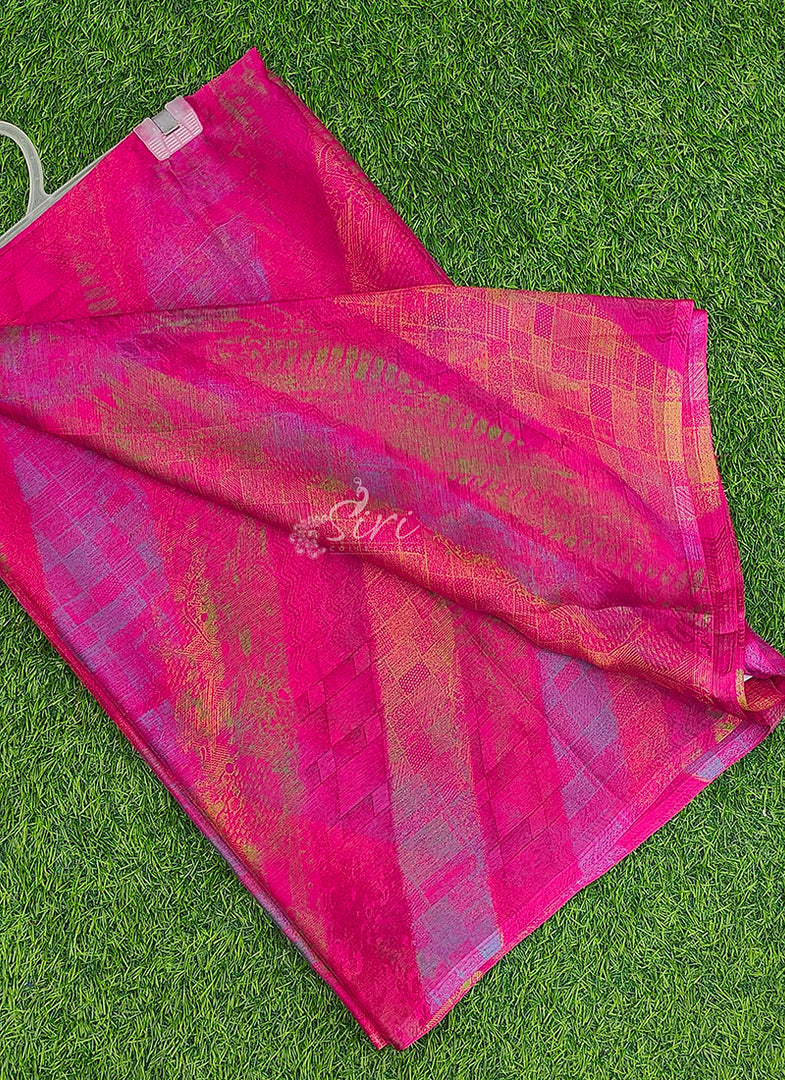 Latest Beautiful Printed Nara Chiffon Saree