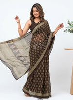 Load image into Gallery viewer, Latest Beautiful Printed Chiffons Saree with Blouse