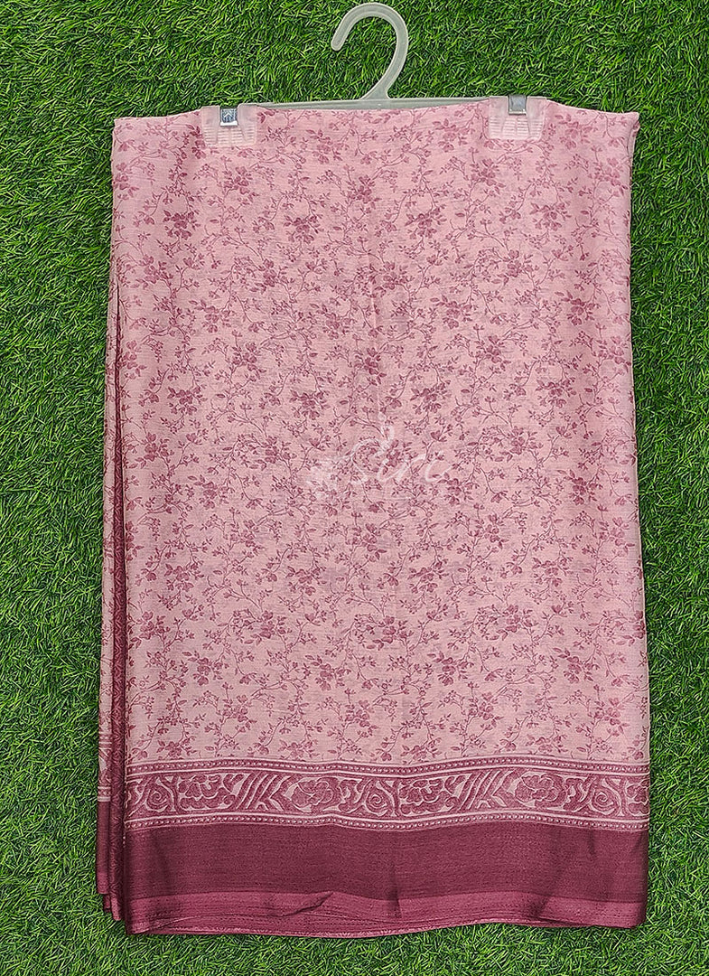 Latest Beautiful Printed Chiffons Saree with Blouse