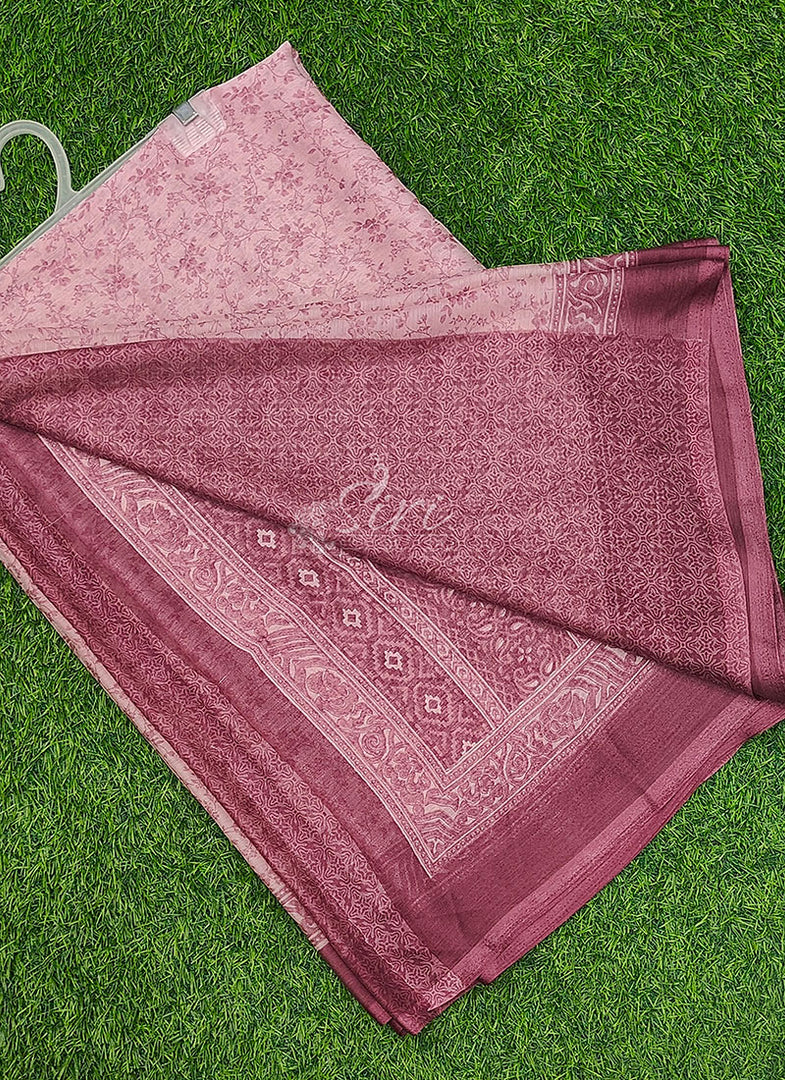 Latest Beautiful Printed Chiffons Saree with Blouse
