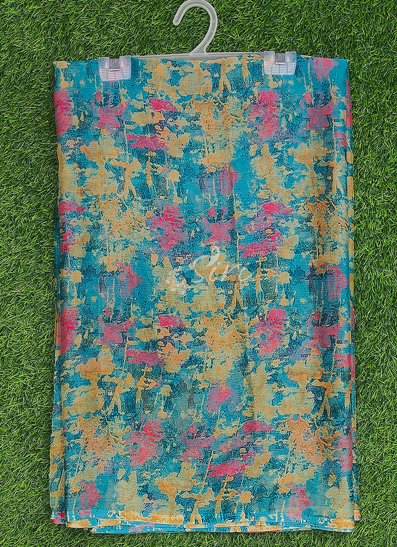 Latest Beautiful Printed Nara Chiffon Saree