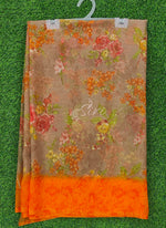 Load image into Gallery viewer, Latest Beautiful Printed Chiffon Saree with Border