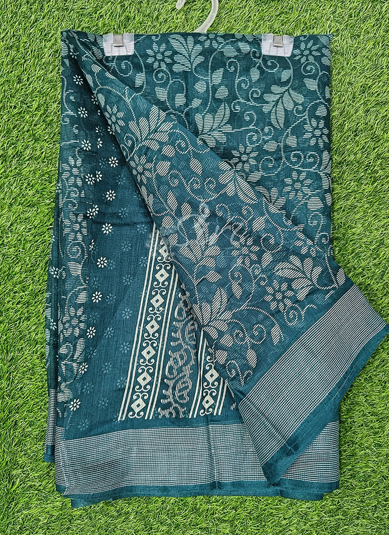 Elegant Jute Cotton Saree